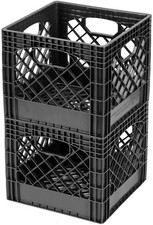 2PK Black Heavy-Duty Plastic