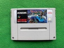 TMNT Turtles In Time - SNES - PAL Region - Game cart only
