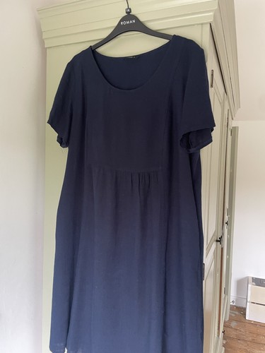Navy short sleeve - short, dress