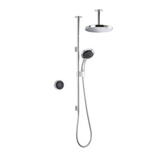 Mira Dual Mixer Shower 4 Spray Pattern Chrome Effect Digital Thermostatic