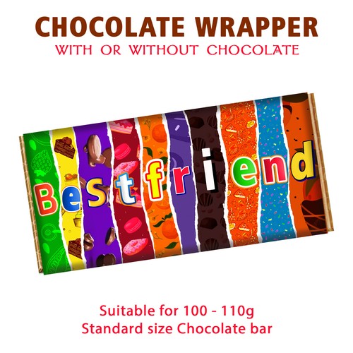 Bestfriend chocolate bar - chocolate,