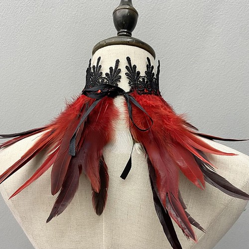 Gothic necklace cosplay - necklace,