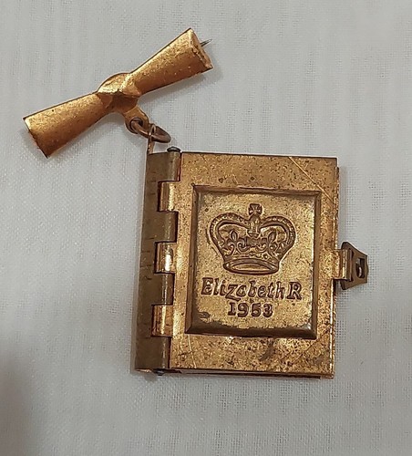 Vintage elizabeth 1953 book - r,