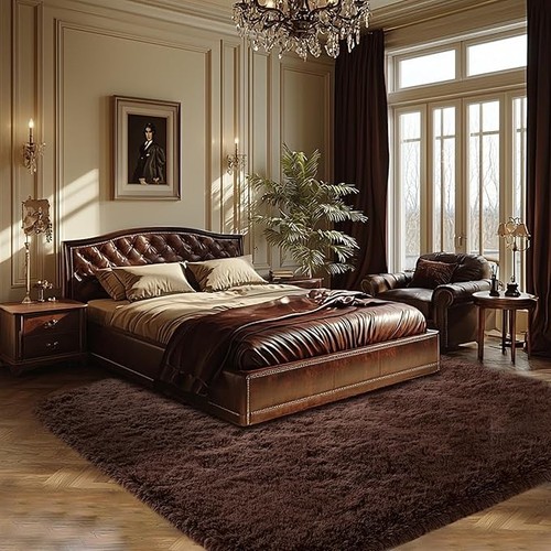 Large shaggy rug anti slip - anti,