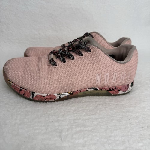 Bull pink floral trainers - no,