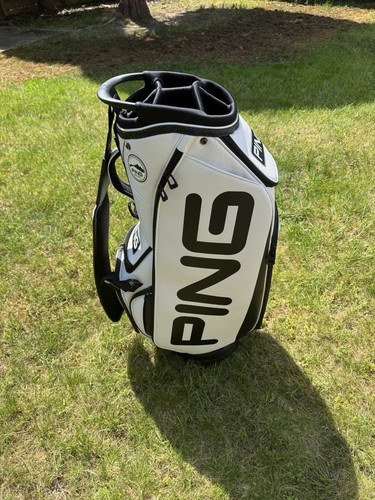 Ping tour staff golf cart - golf, bag