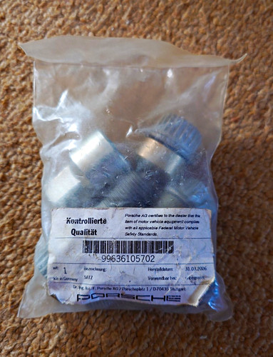 Genuine porsche locking wheel - porsche,