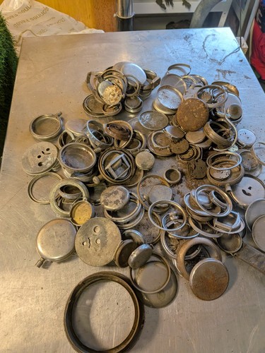 Job lot steel pocket watch - job,