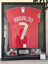 Cristiano Ronaldo Signed and