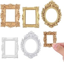 5 Pcs Dollhouse Picture Frames