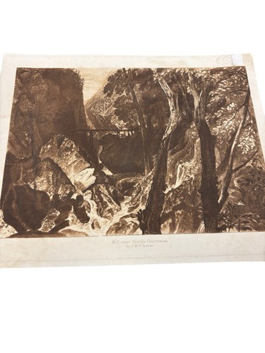 1816 mezzotint w turner - mezzotint, j