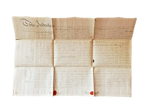 18th vellum indenture - c,