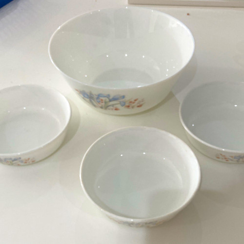 Vintage pyrex blue - vintage,