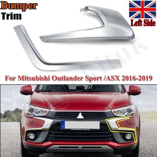 Set 2pcs front bumper chrome - 2pcs,