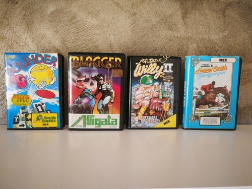 Lot msx games jet set - msx,