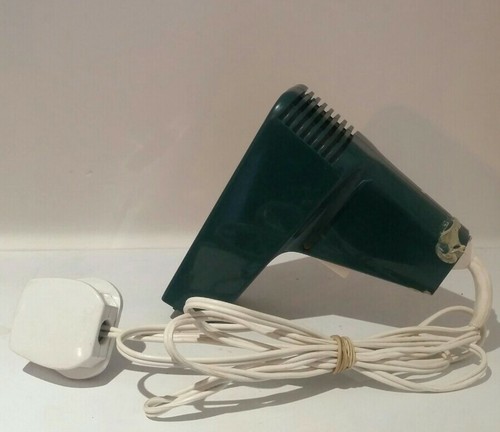 Hairdryer vintage green pifco - vintage,