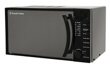 Russell hobbs black microwave - russell,