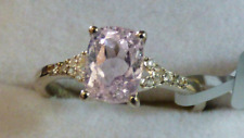 Smashing Kunzite Ring - radiant cut stone