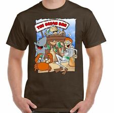 Scuba Diving T-Shirt Ocean Bar Mens Funny Deep Sea Diver Shark Octopus Kit Top