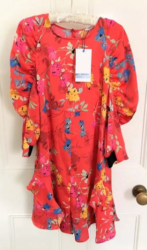 Zara floral print - zara, red