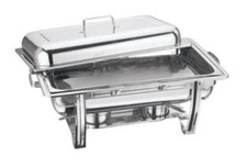 STAINLESS STEEL CHAFING DISH LARGE SINGLE PAN 1x 8.5L CHAFFING WARMER WARM CATER