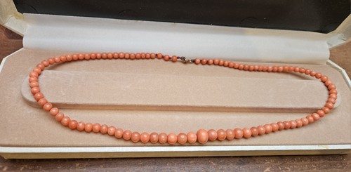 Fine antique natural salmon - fine,