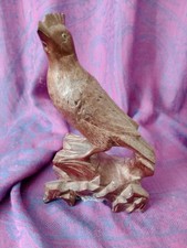 Vintage Carved Wooden Bird