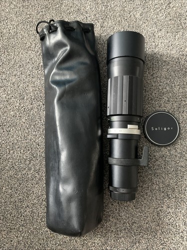 Soligor 400mm 3 telephoto - f/6.3,