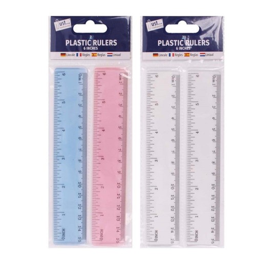 Ruler pack 15cm strong - pack,