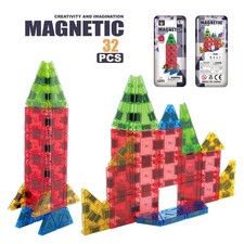 Magnetic Tiles 32 PCs Set for