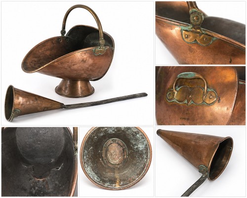 Antique edwardian copper - edwardian,