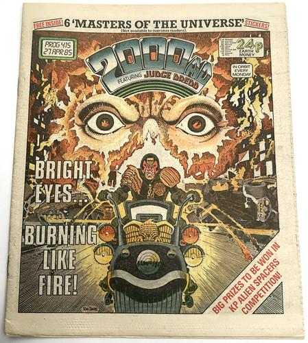2000 judge dredd - ad, weekly