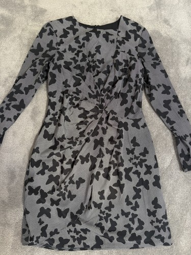 Oasis ladies grey butterfly - grey,