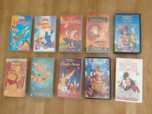 Disney vhs video - vhs, tapes