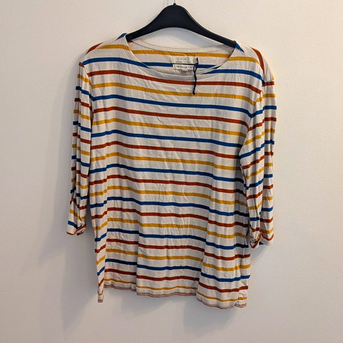 Seasalt organic cotton - cotton, striped