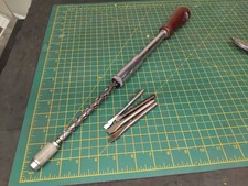 Vintage Stanley Yankee Screwdriver Model No 130A With Bits HX03M19612