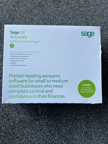 Sage accounts self - accounts, study