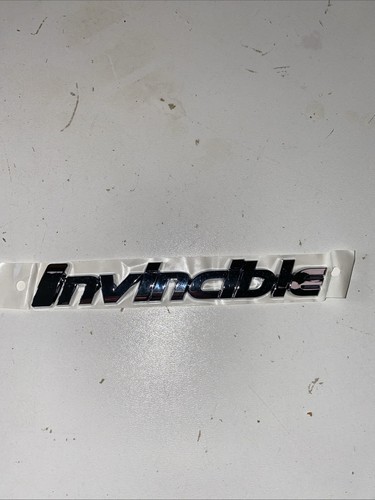 Genuine toyota invinciblebadge - genuine,