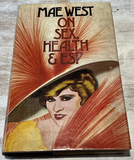 1975 Mae West Book Sex Health & Esp Scarce W H Allen Rare Hard Back 1st Edition