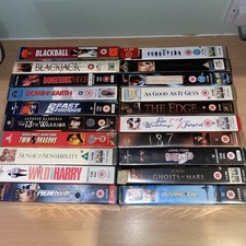 20 x VHS Video Tape Bundle Job Lot Big Box Ex rental 
