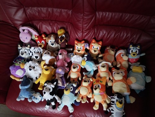Bluey characters plush soft - plush,