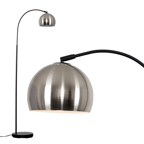 Curved floor lamp - curved, standard