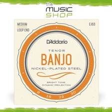 D'Addario 09-30 4 String Tenor Banjo Strings - EJ63 (CGDA Tuning)
