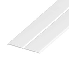 Flexible Angle Plastic Corner Trim Adjustable PVC Edging Beading 2.5m Lengths