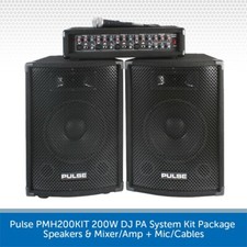 Pulse PMH200KIT 200W DJ PA