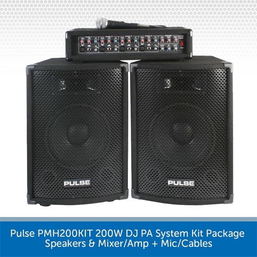 Pulse pmh200kit 200w pa - pmh200kit, dj