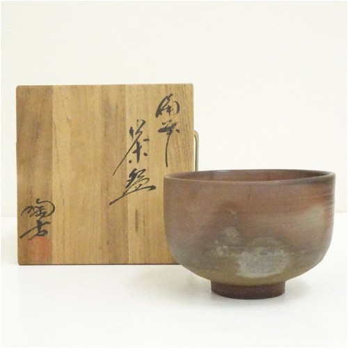 Bizen ware matcha tea bowl - bizen,