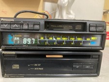 Panasonic CQ-BR1D Car Audio System FM AM Radio Cassette CD Player Used