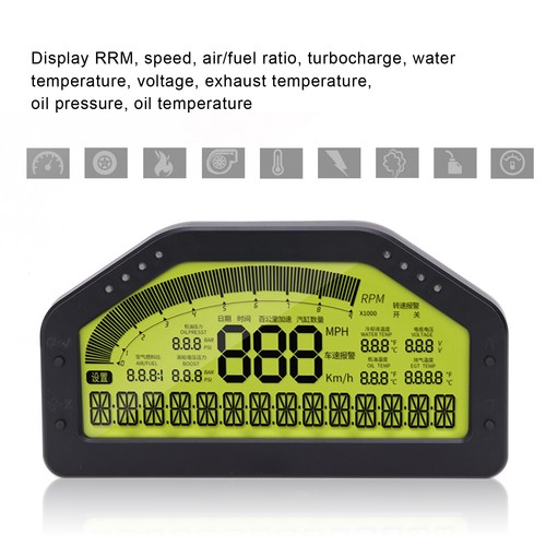 Dash racing display - racing,