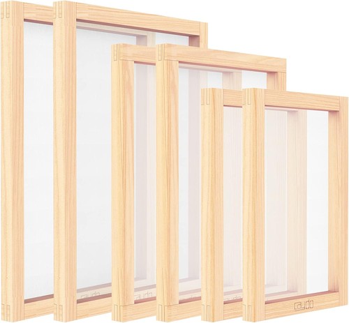 Pieces size wood silk - 6, 3